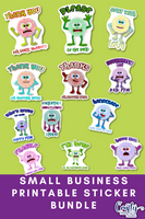 Small Business Thank You Stickers