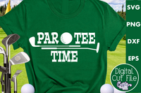 Par Tee Time, Golf Cut File