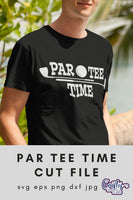 Par Tee Time, Golf Cut File