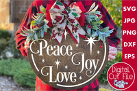 Peace Joy Love Svg