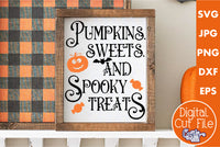 Pumpkins Sweets And Spooky Treats