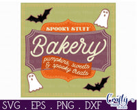 Pumpkins Sweets And Spooky Treats Sign