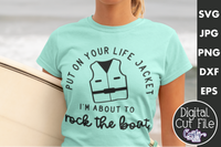 Rock The Boat Svg, Sarcastic Svg