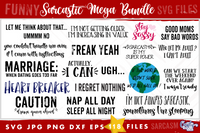 Sarcastic Svg Mega Bundle