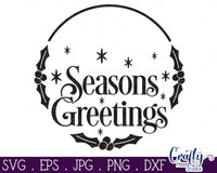 Seasons Greetings Svg