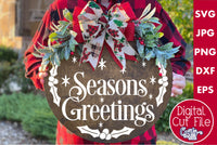 Seasons Greetings Svg