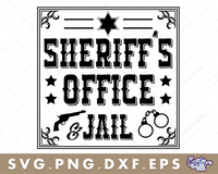 Sheriff's Office | Jail Sign