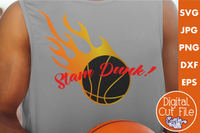 Slam Dunk Basketball SVG