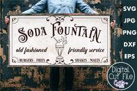 Soda Fountain Svg File