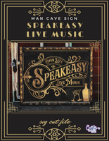 Speakeasy Open Late Svg