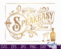 Speakeasy Open Late Svg