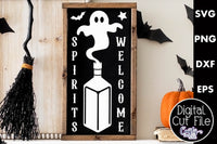 Spirits Welcome | Halloween Svg