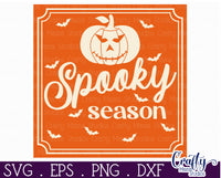 Retro Halloween Svg, Spooky Season