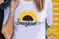 Sunshine Svg, Sunflower Svg