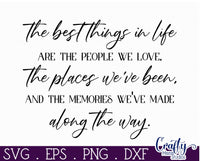 The Best Things In Life | Best Friends Svg