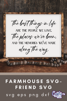 The Best Things In Life | Best Friends Svg