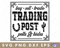 Trading Post Sign