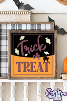 Retro Halloween Svg, Trick Or Treat