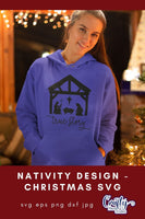 Christmas Svg, True Story Nativity