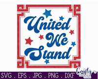 United We Stand Sign Svg