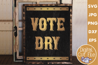 Vote Dry Svg