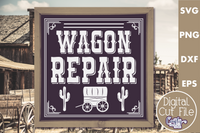 Wagon Repair Sign