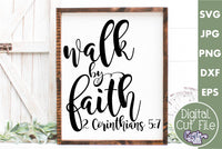 Walk By Faith Svg, 2 Corinthians 5