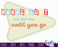 Wanderlust Retro Svg