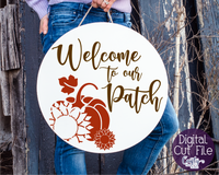 Fall Round Sign Mini Bundle