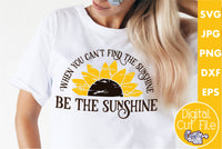 Be The Sunshine Svg, Sunflower Svg