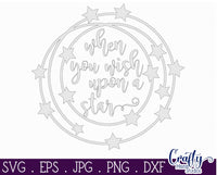 When You Wish Upon A Star Svg