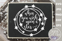 When You Wish Upon A Star Svg