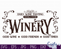 Winery Svg File